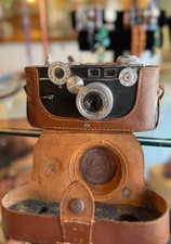 Vintage Argus Rangefinder 35mm Camera f /3.5 50 mm Cintar Lense W/ Case Untested