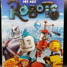 Robots DVD 2005 Ewan McGregor Halle Berry Sci Fi Family Comedy Movie PG 