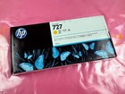 Oryginalny żółty wkład atramentowy F9J78A HP DesignJet 727 nowy zapieczętowany pudełko
