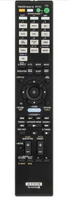 Remote For Sony Sound AV Receiver STR-DG800 RM-AAP023 STR-DA3500ES STR-DA3600ES