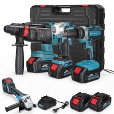 Elektrowerkzeugsatz Winkelschleifer Bohrmaschine Elektrischer Hammer 4 in 1 -DHL