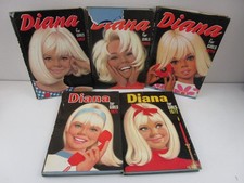 5 x Vintage Diana For Girls Annuals 1968, 1969, 1970, 1971 and 1972