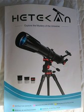 HETEKA Refractor Telescope Altazimuth Mount Model HETEKA