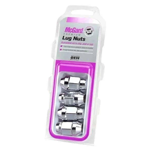 For Dodge Dart 1971-1975 McGard 64011 Chrome Cone Seat Bulge Lug Nuts Foto 3 de 3