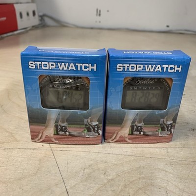 Set Of 2 Stopwatches - New (yellow)
