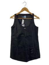 PRADA Re-Nylon Sleeveless Dress/ Size 38/ Nylon/ Black/ 230715