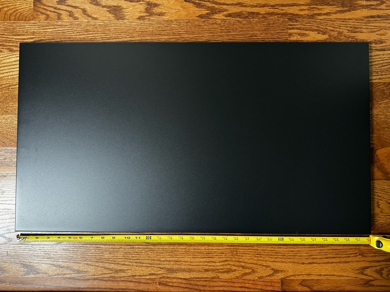 HD Husky Replacement Shelf 17” X 31.5” Black, New, Open Box