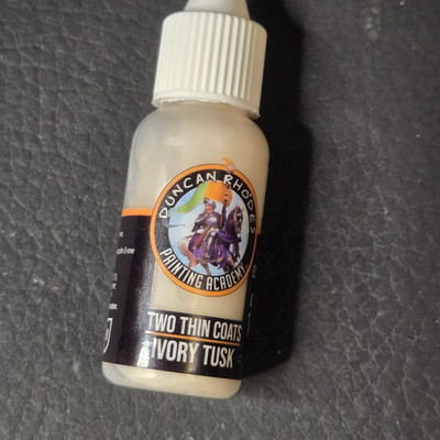 Duncan Rhodes Two Thin Coats Paints (15ml) Ivory Tusk