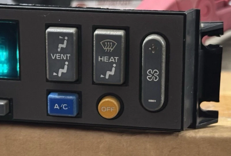 Chevy Silverado GMC C/K 1500 2500 1988-1994 CLIMATIZADOR CALEFACCIÓN AIRE ACONDICIONADO GRIS Foto 3 de 4