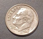 2000-P Roosevelt Dimes 10c US Coin Circulated Multiple Errors (#1)