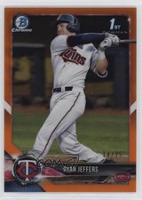 2018 Bowman Draft Chrome Orange Refractor 14/25 Ryan Jeffers #BDC-192 j6a