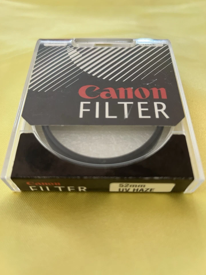 CANNON 52mm UV HAZE Camera Lens Filter W/ Case BRAND NEW SEALED PACKAGE NICE!!! - Image 3 of 3
