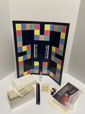 Vintage Pictionary First Edition 1985 The Game of Quick Draw  Use Complete