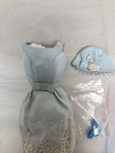 Vintage Barbie # 1654 RECEPTION LINE DRESS & HAT ~VERY HARD TO FINDSHOES NO DOLL - Picture 18 of 20