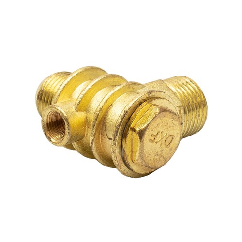 3-Port Check Valve Brass Male-Threaded Workshop Replacement Air Compressor - Picture 12 of 20