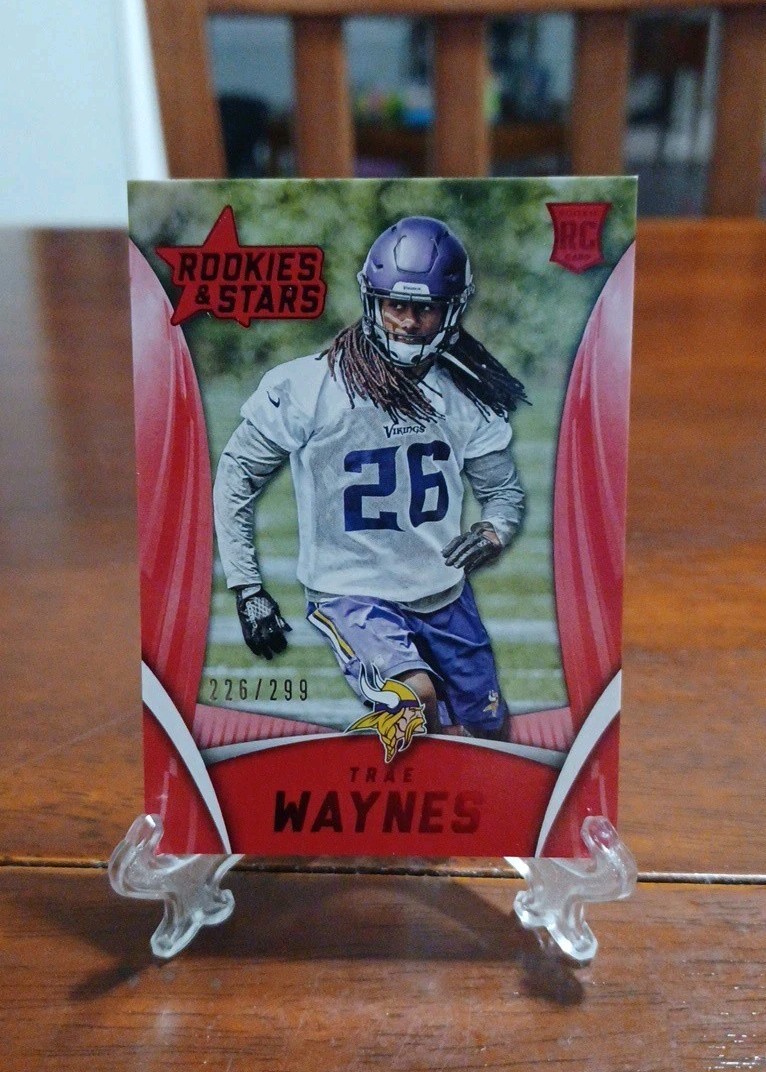 2015 Panini Rookies & Stars - Rookies Trae Waynes #116 Longevity Red /299 READ