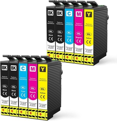 KUVA kompatibel für 604XL Tintenpatrone Multipack kompatibel mit Epson Expressi