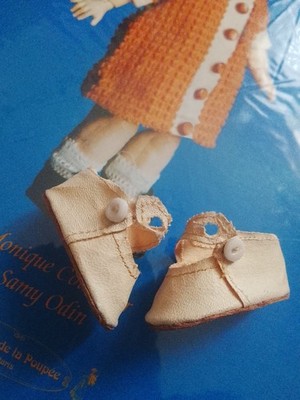 an old small pair and authentic Bleuette shoes