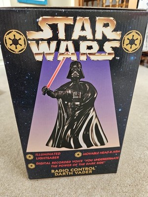 Star Wars Radio Controlled R/C Darth Vader 1997 Hitari Ideal Originalverpackt.