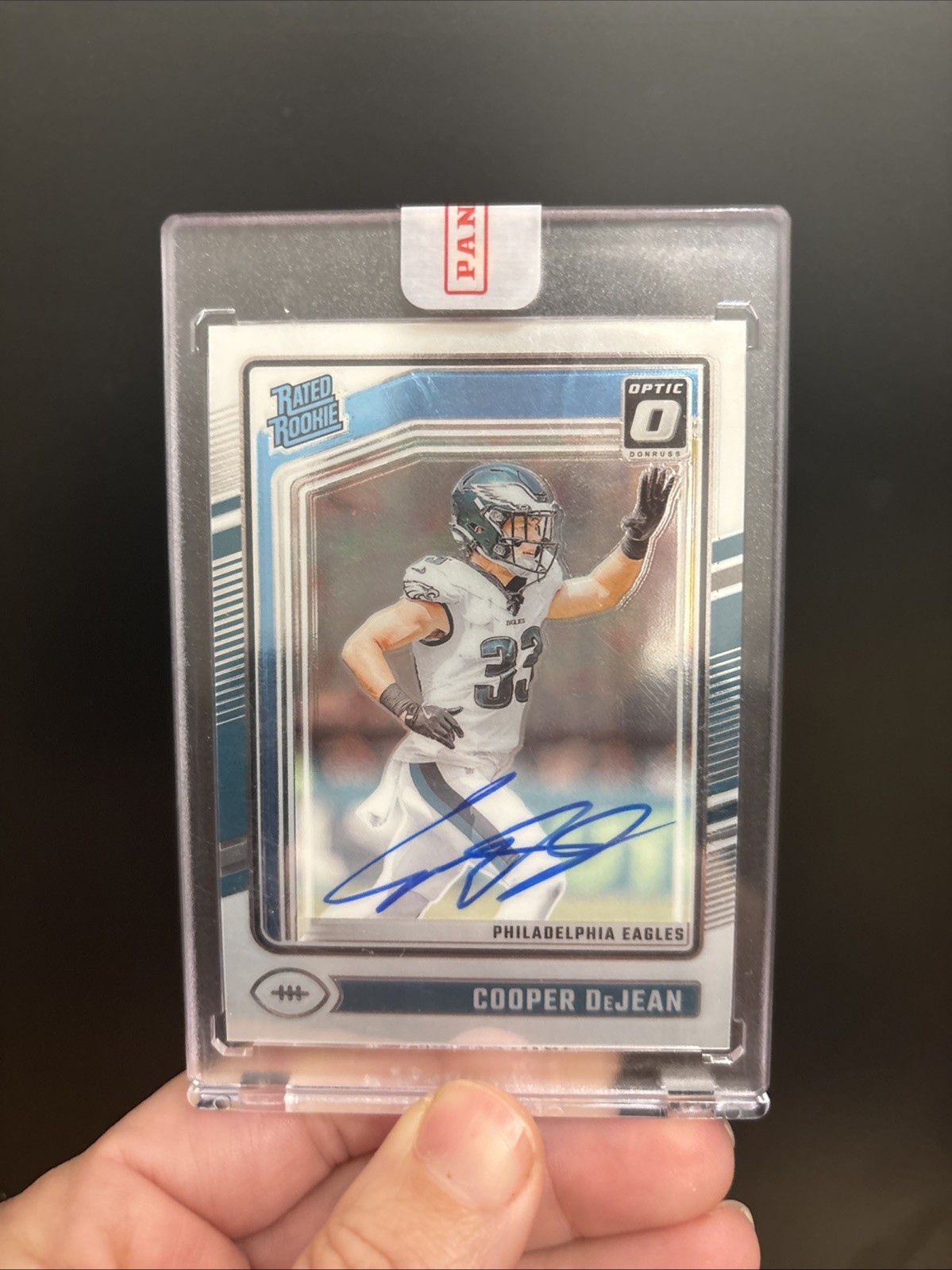 2024 Panini Donruss Optic - Rated Rookie Cooper DeJean #221 Autographs /325