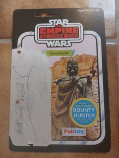 Star Wars Verpackung Vintage 1981 Sand People