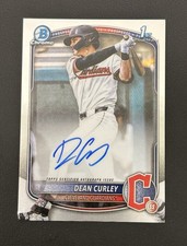 2025 Bowman Draft - Chrome Prospect Autographs Dean Curley #CPA-DC (AU, RC)