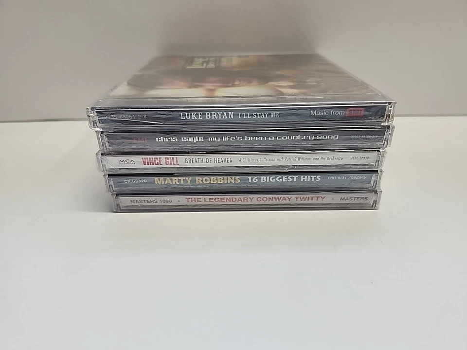 Country Music CD Factory Sealed Lot Of 5 Luke Byran Conway Twitty & More - Image 3 of 4