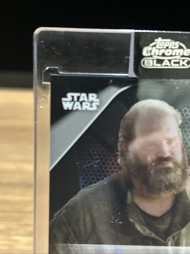 2023 Topps Chrome Black Star Wars GROFF DITCHER #A-TH Heath McGough Auto - Bild 4 von 13