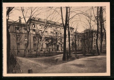AK Berlin, St. Gertraudt-Stiftung in der Wartenburgstraße 1, Gartenhaus 