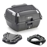 Set Bauletto B45 Givi ] + Platte Suzuki Burgman 400 2024 2025 2026