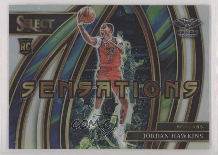 2023-24 Panini Select Sensations Silver Prizm Jordan Hawkins #24 Rookie RC