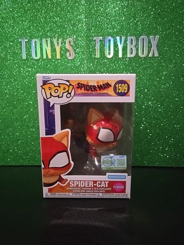 Funko Pop! Spider-man Spider-Cat #1509 Flocked 5000pcs Limited Edition Original