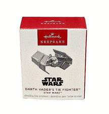 Hallmark 2025 Star Wars Darth Vader's Tie Fighter Mini Keepsake Ornament NIB