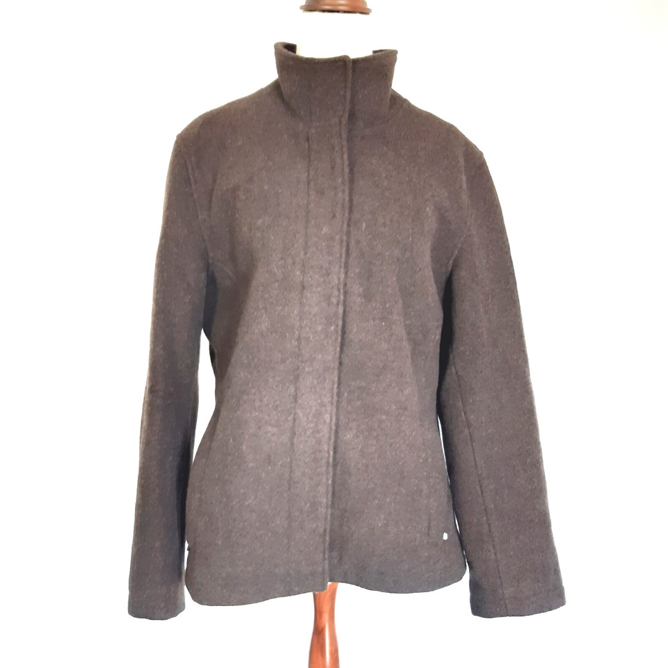 Colorado Womens Wool blend Lined Jacket. Pockets Brown Size L