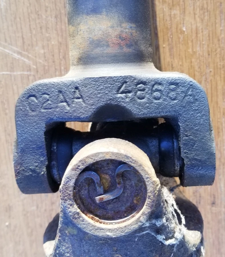 Eje de línea de transmisión manual GT 1968 Ford Ranchero Torino Fairlane 68 69 1969 Foto 2 de 4