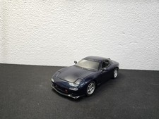 **RARE** KYOSHO MAZDA RX-7 COUPE DIECAST MODEL CAR BLUE 1:18 SCALE WITH TAG! HTF