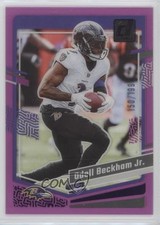 2023 Panini Clearly Donruss Purple 150/199 Odell Beckham Jr #4 rp9