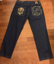 Vintage Crown Holder Jeans 