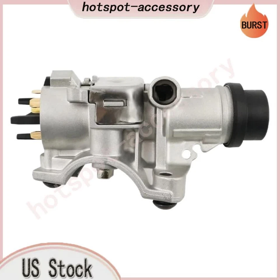 Conjunto de cilindro de bloqueo de encendido con carcasas de llave para VW Beetle 2006-10 4B0905851P Foto 3 de 4