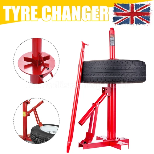 Tire Changer Manual Portable Tyre Mechanics Workshop Bead Breaker Tire Car Tool - Picture 2 of 10