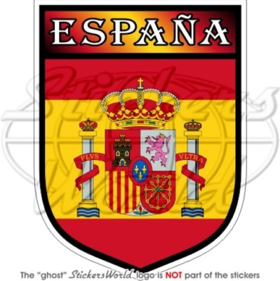 SPAIN Spanish Kingdom Sign 100mm Car Sticker