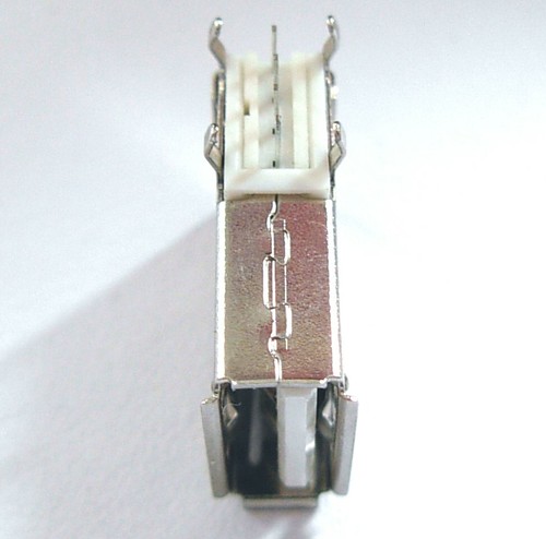 2x Connecteur à souder USB type A femelle - Female USB solder vertical connector - Foto 8 di 11
