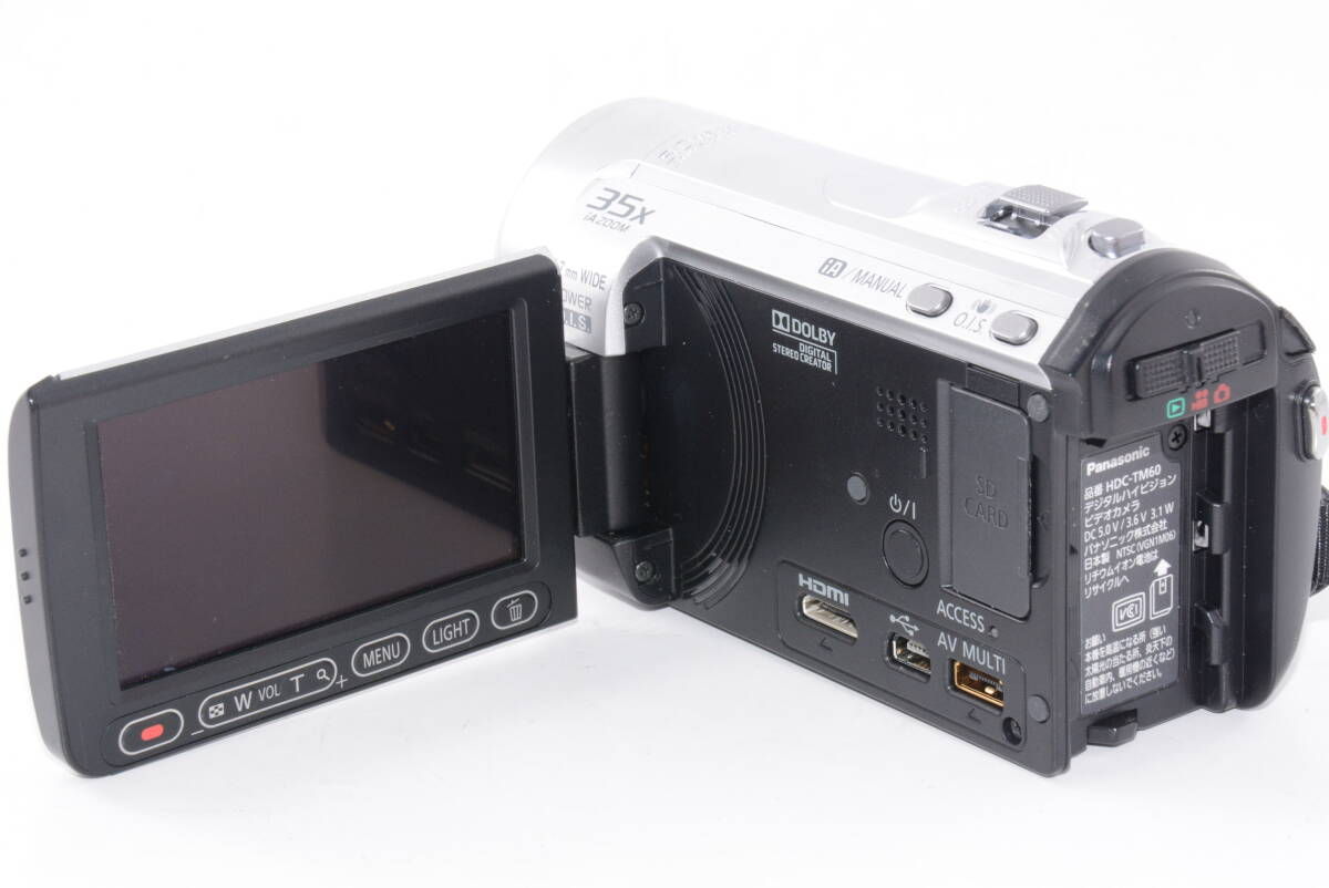 Panasonic　HDC-TM60 Panasonic HDC-TM60 (HDC-TM60E) 16GB Full HD Camcorder PAL