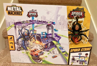 Zuru Metal Machines Spider Strike New MIB Playset