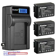Kastar Battery LCD Wall Charger for Panasonic DMW-BMB9 Panasonic Lumix DMC-FZ70