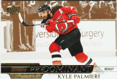 KYLE PALMIERI 20-21 UPPER DECK PREDOMINANT GOLD THICK STOCK SP CASE HIT 2020-21