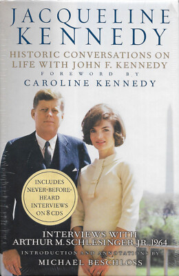 New: Book & 8 CD Set: Jacqueline Kennedy: Historic Conversations on Life w. JFK