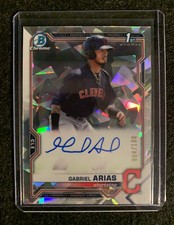 2021 Bowman Chrome 1st Auto Gabriel Arias Atomic Refractor  /100 RC
