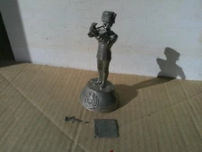 Chas C Stadden, Royal Engineers trumpeter , Buckingham Pewter 80mm