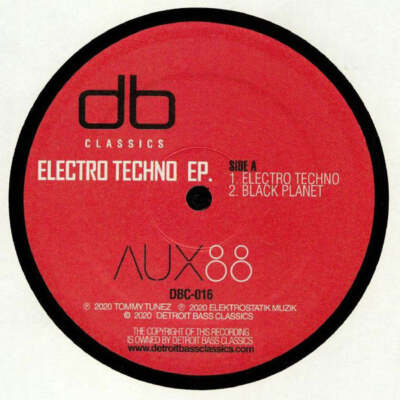 Aux88 - Electro Techno EP (12'')